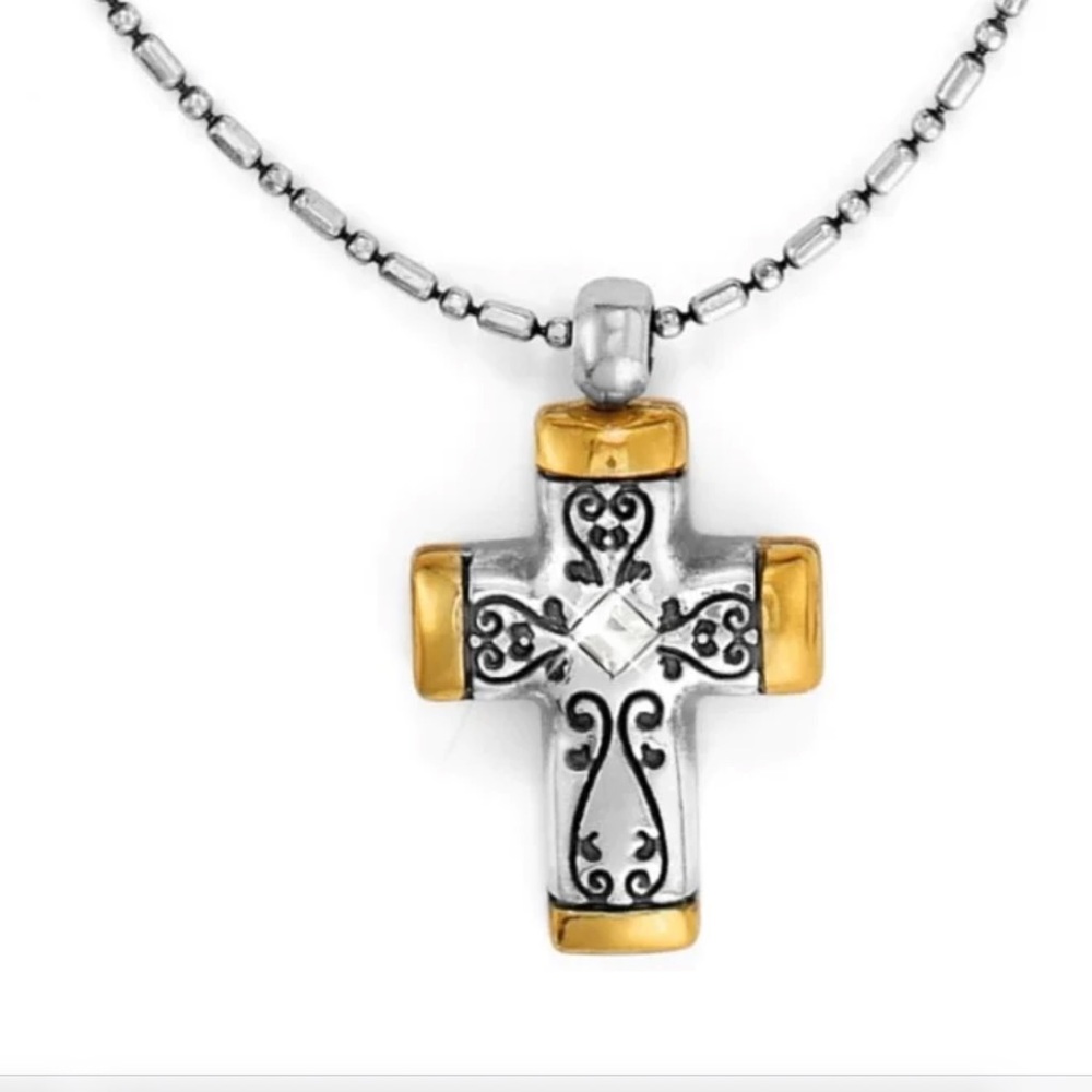 Venezia Petite Cross Necklace